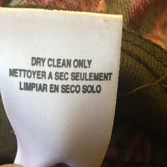 Vintage Casual Corner Skirt Medium Moss Green Tiered Corduroy Blend Boho Hippie - Picture 7 of 12